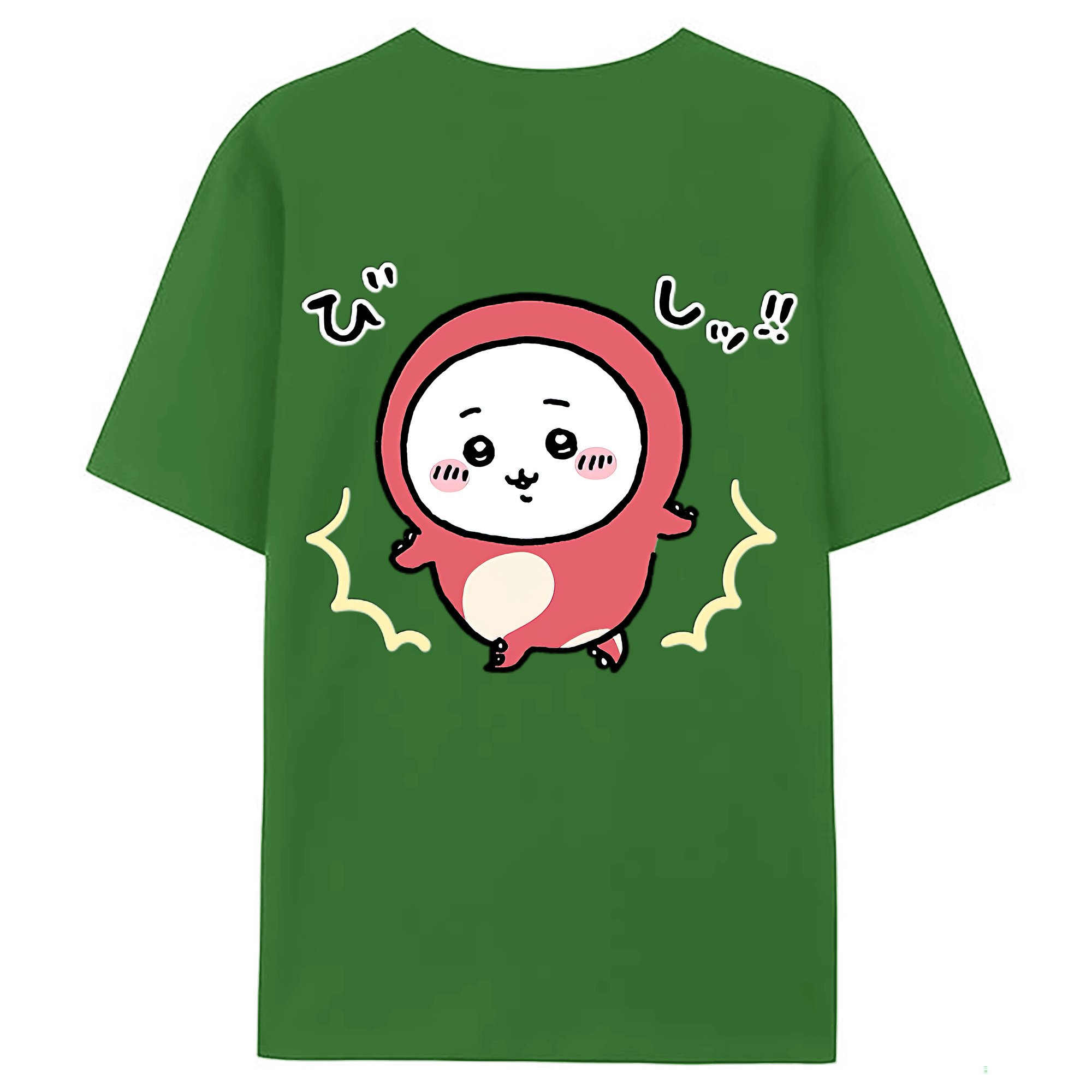 （画像用） ちいかわ ちいかわ Chii-kawa chiikawa レディース半袖Tシャツ(バックプリント)